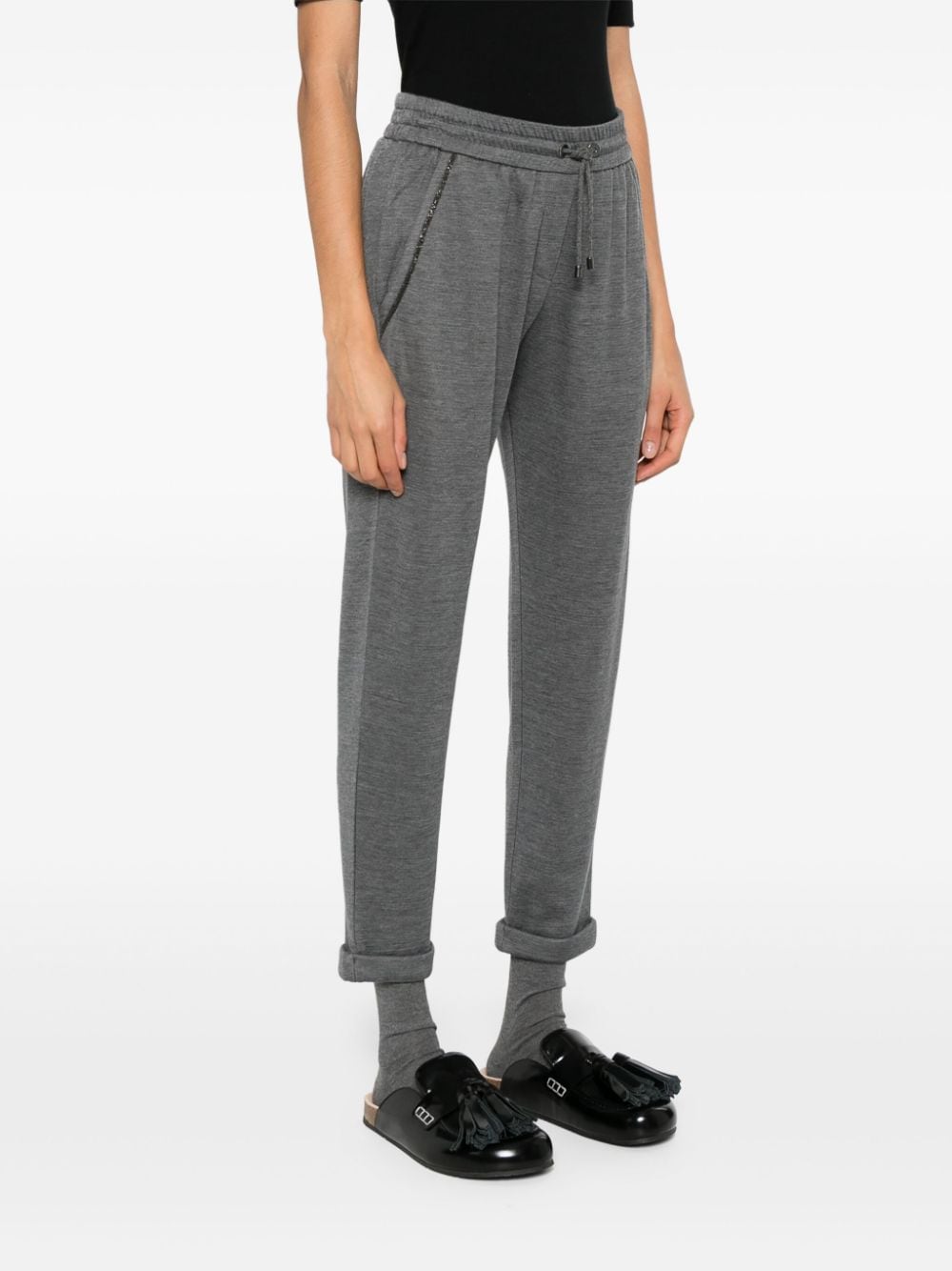 Brunello Cucinelli Trousers Grey Brunello Cucinelli