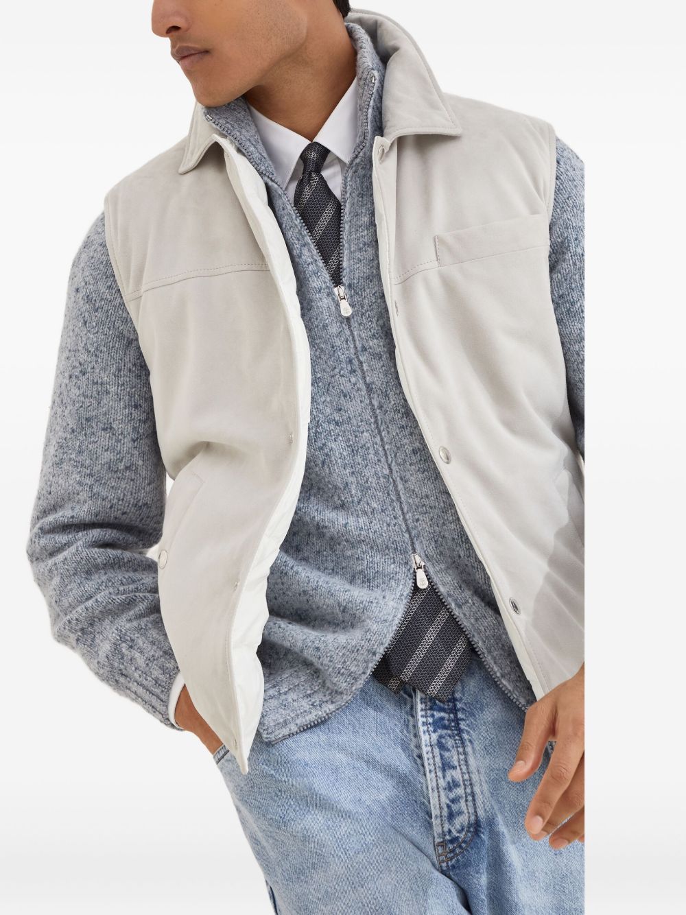 Brunello Cucinelli Jackets White Brunello Cucinelli
