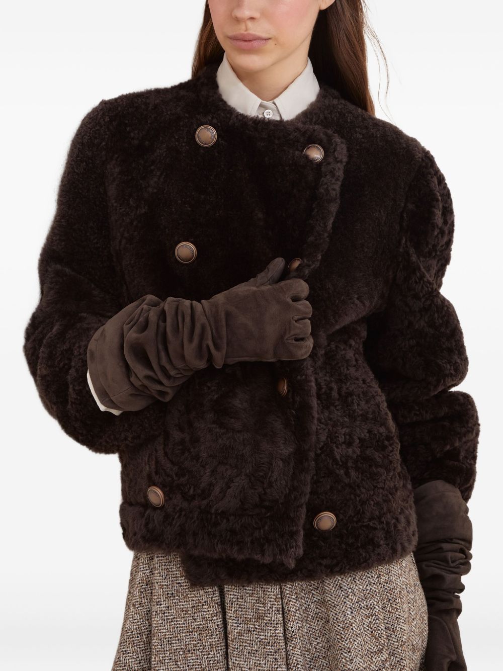 Brunello Cucinelli Jackets Brown Brunello Cucinelli