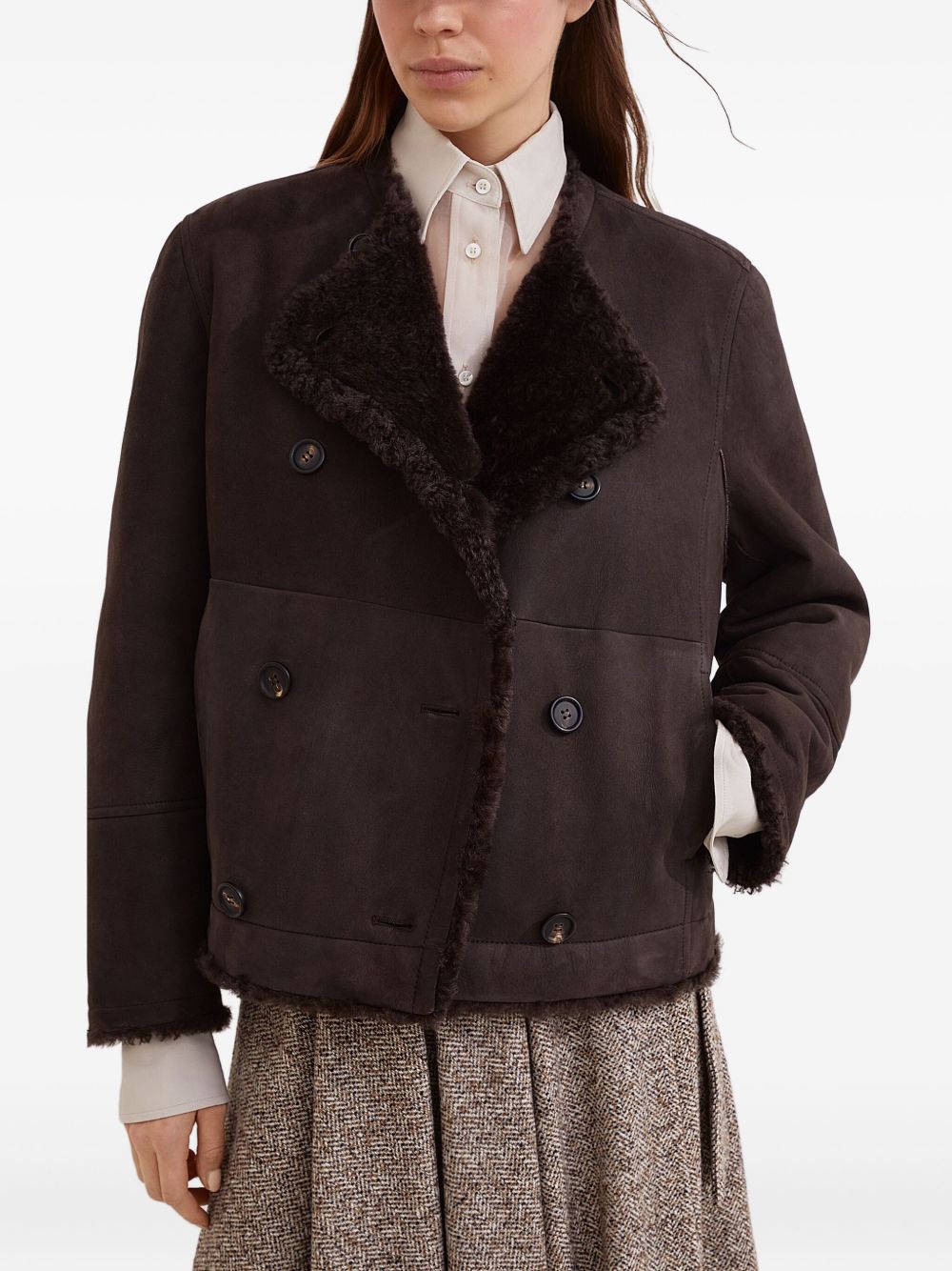 Brunello Cucinelli Jackets Brown Brunello Cucinelli