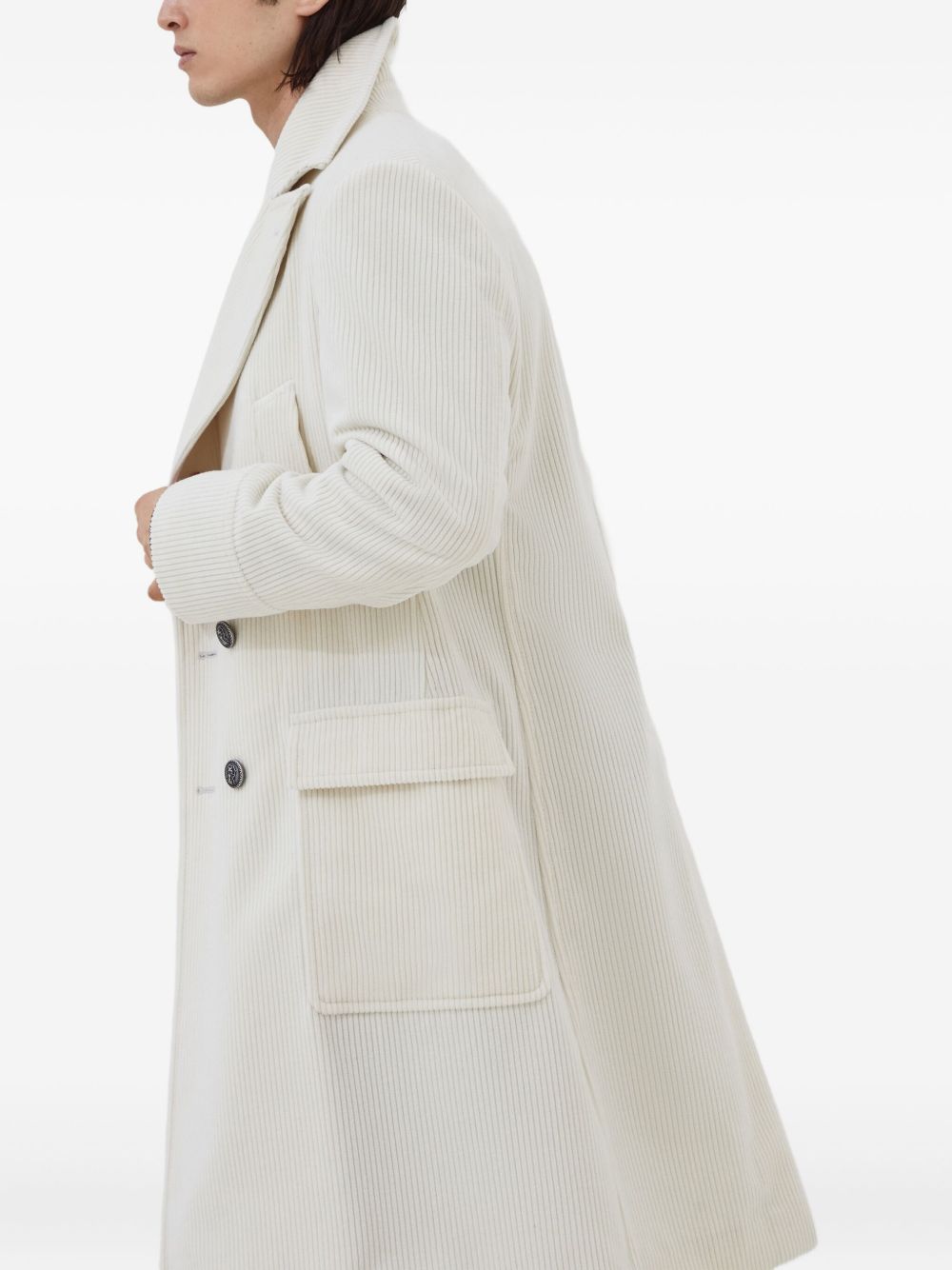 Brunello Cucinelli Coats White Brunello Cucinelli