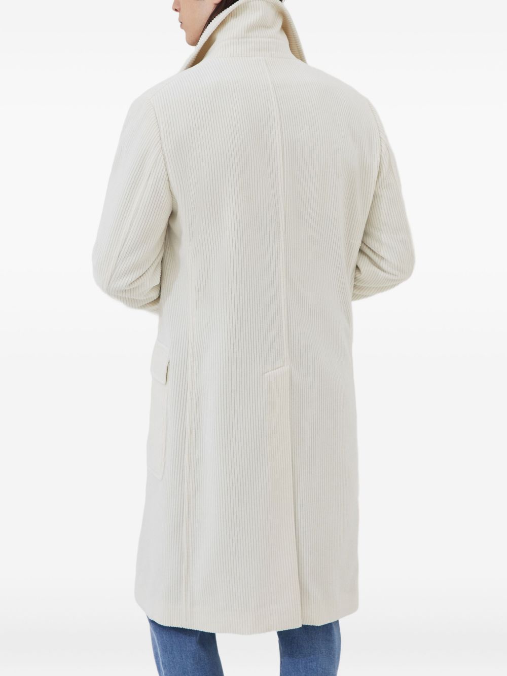 Brunello Cucinelli Coats White Brunello Cucinelli