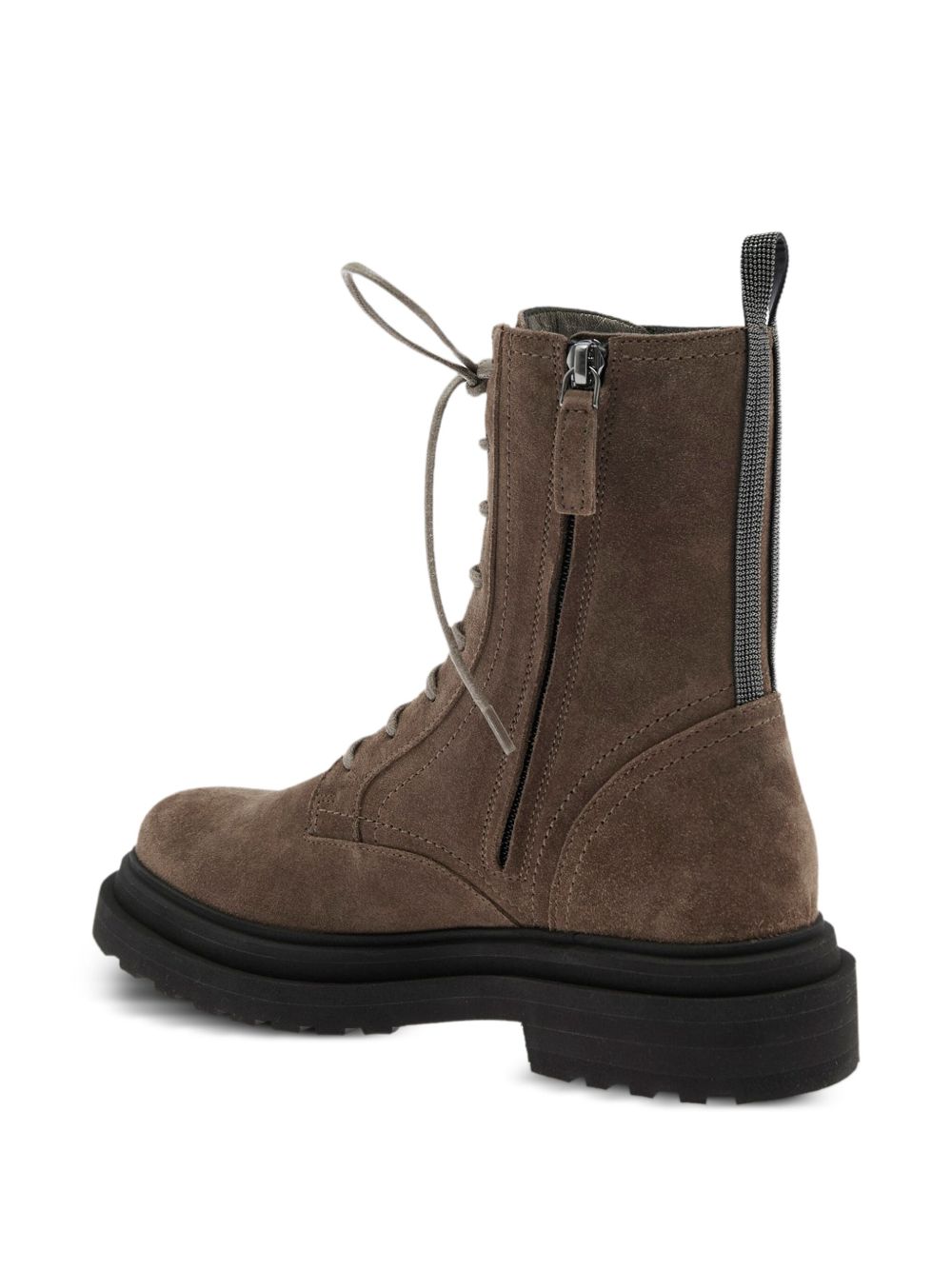 Brunello Cucinelli Lace-up combat boots Brunello Cucinelli