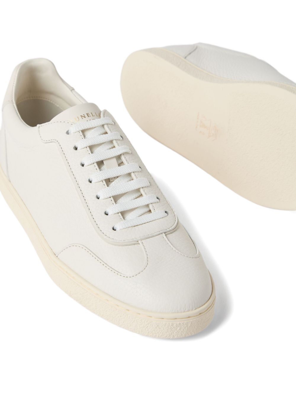 Brunello Cucinelli Deer grain sneakers Brunello Cucinelli