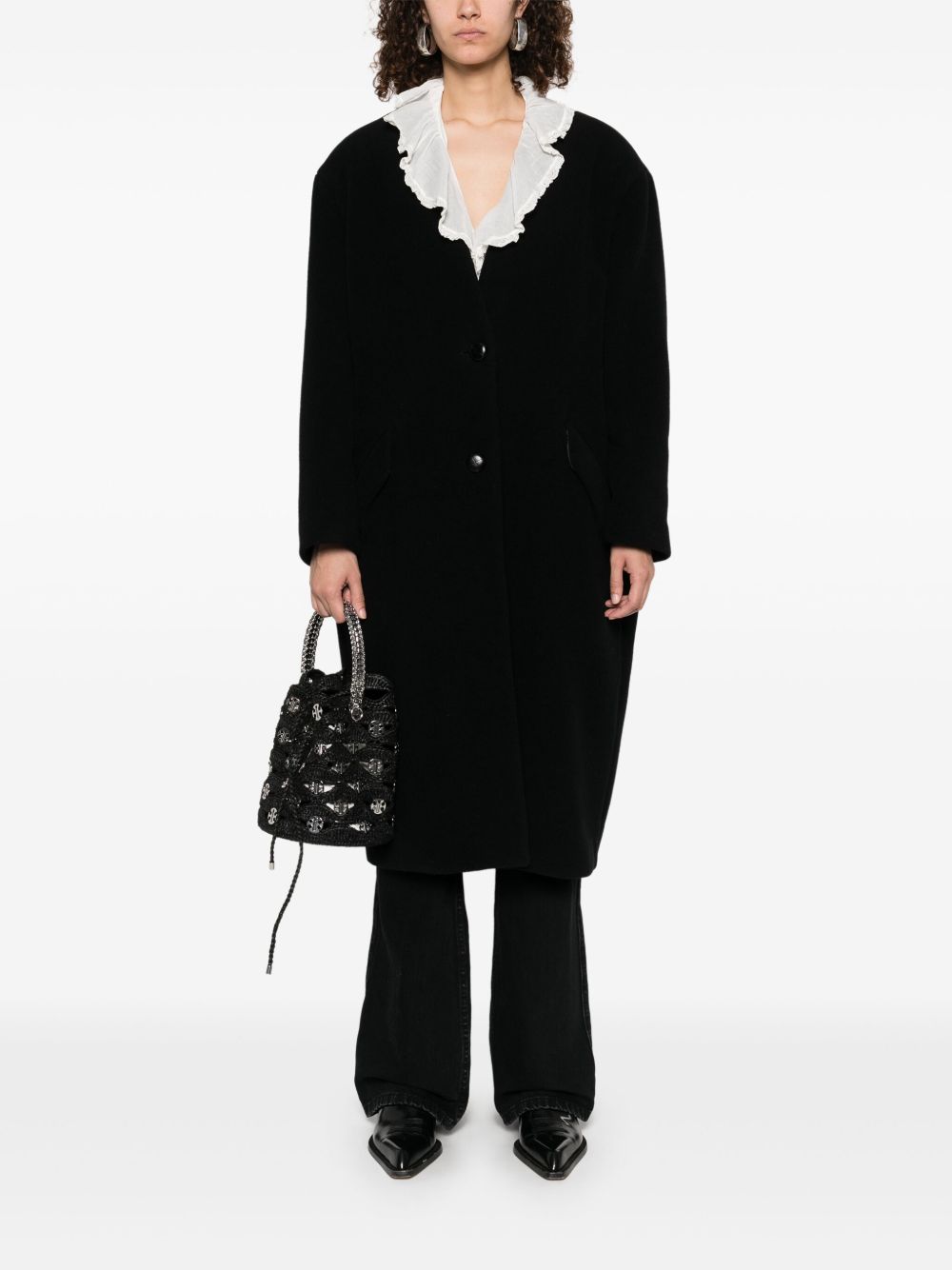 Isabel Marant Coats Black Isabel Marant