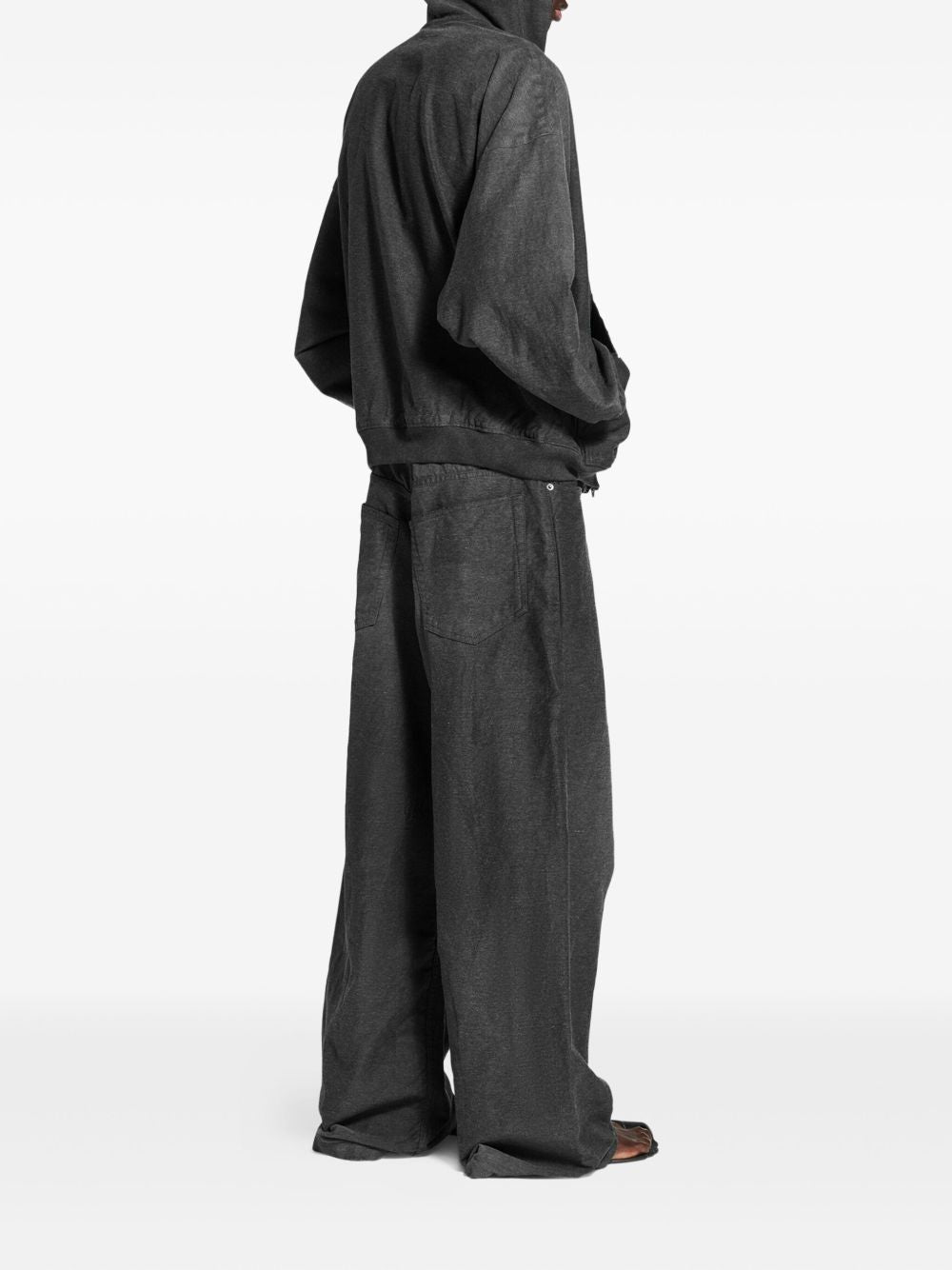 Balenciaga Embroidered-logo hoodie Balenciaga