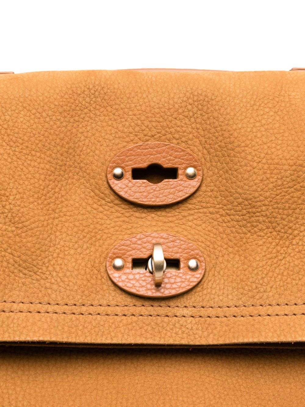 Zanellato studded foldover tote bag Zanellato