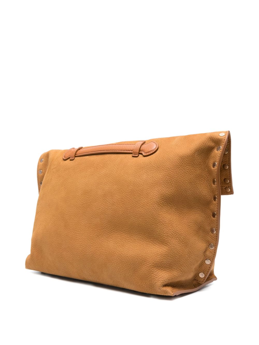 Zanellato studded foldover tote bag Zanellato