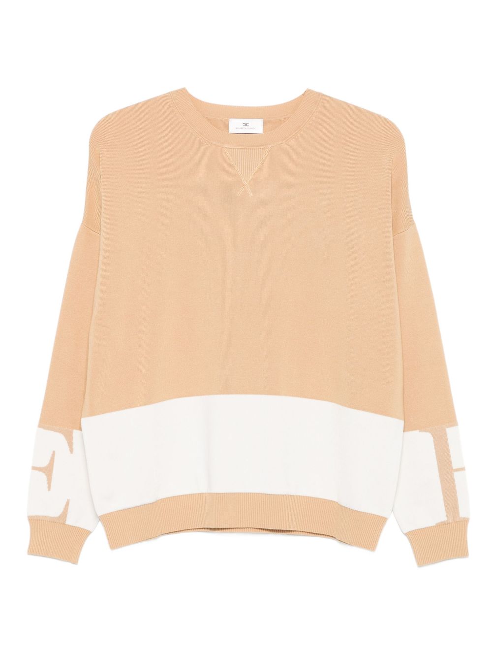 Elisabetta Franchi Sweaters Beige Elisabetta Franchi