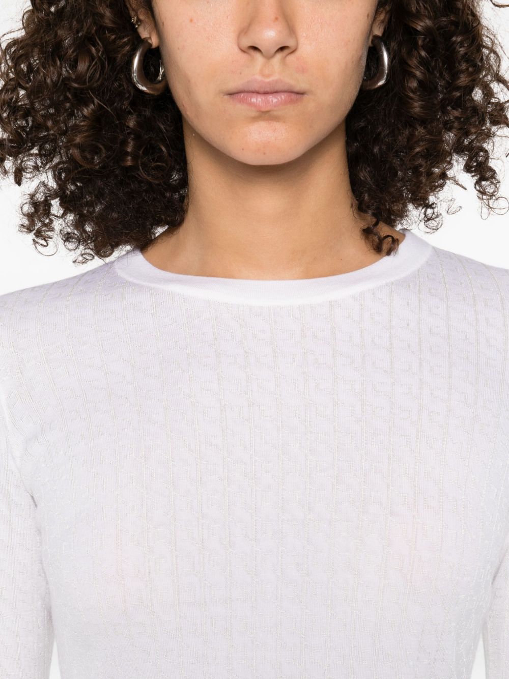 Elisabetta Franchi Sweaters Ivory Elisabetta Franchi