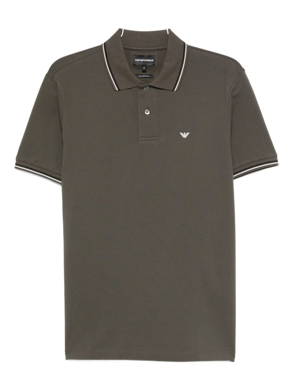 Emporio Armani Tipped stretch short sleeve polo shirt Emporio Armani