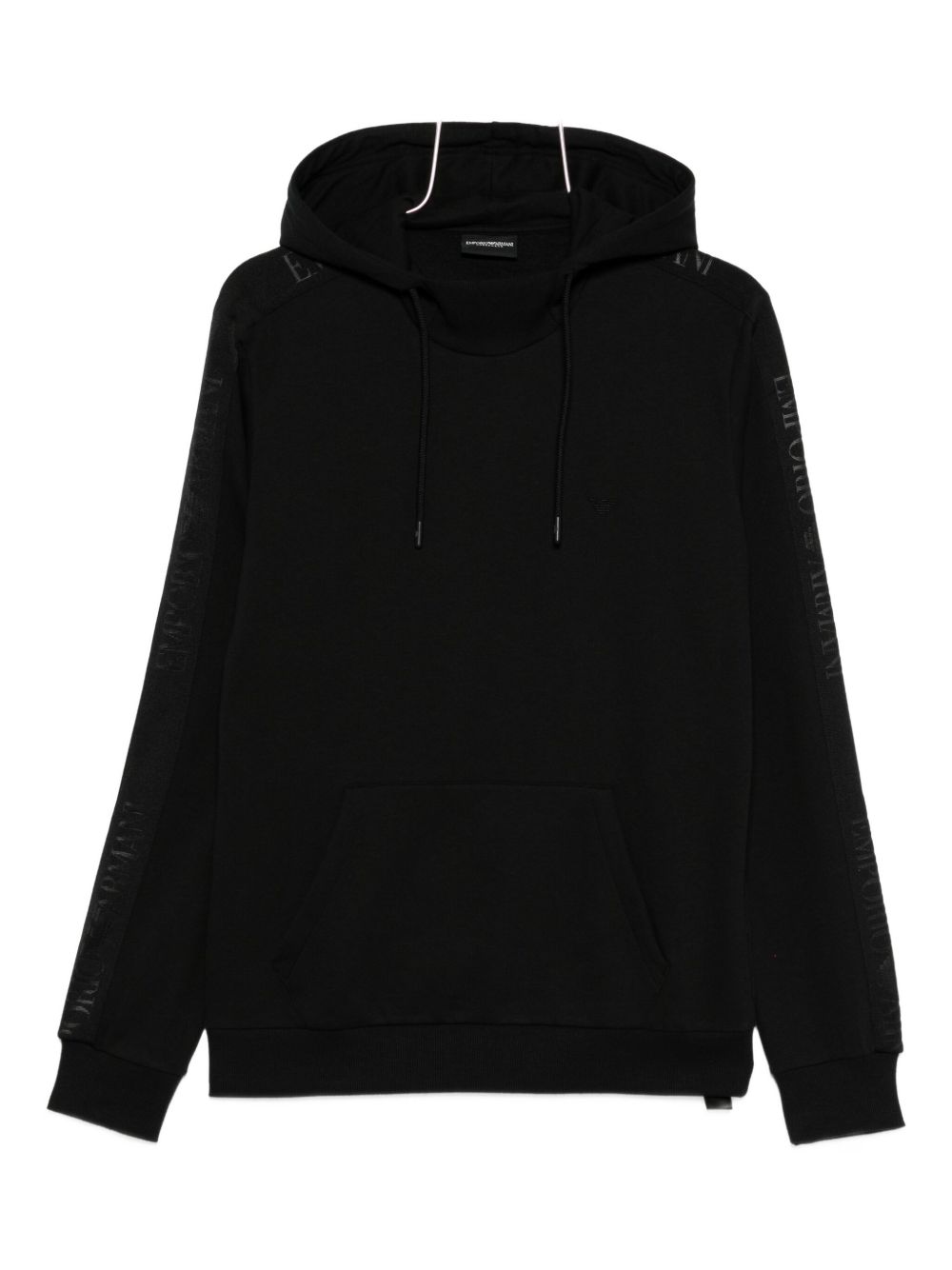 Emporio Armani Embroidered-logo hoodie Emporio Armani
