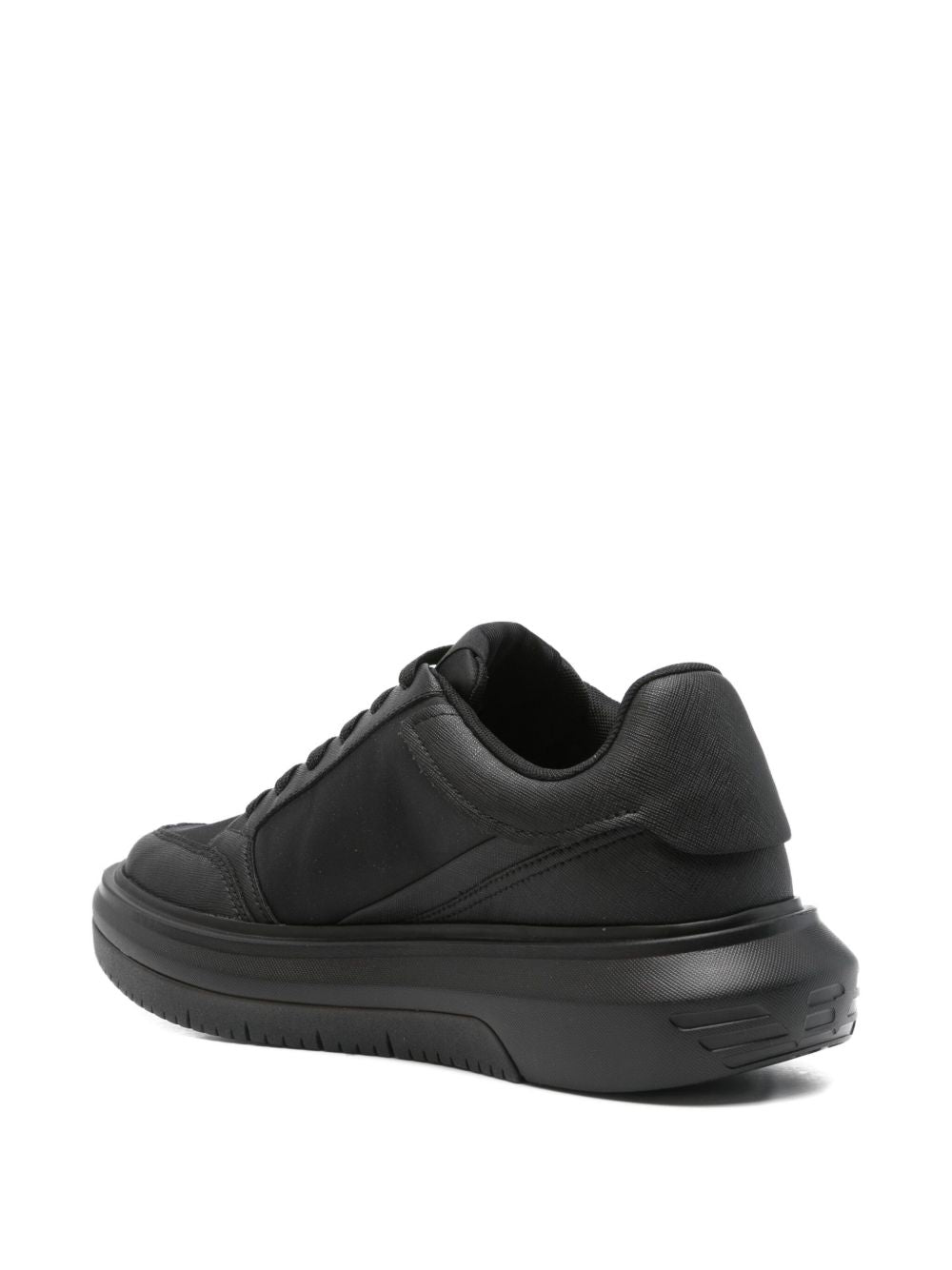 EMPORIO ARMANI EXCLUSIVE Panelled lace-up sneakers EMPORIO ARMANI EXCLUSIVE