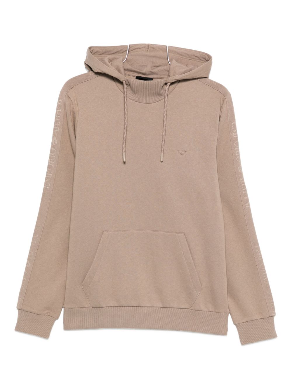 Emporio Armani Embroidered-logo hoodie Emporio Armani