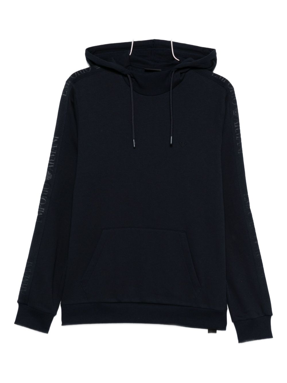 Emporio Armani Embroidered-logo hoodie Emporio Armani