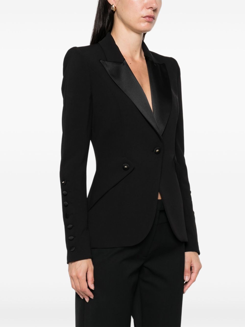 Elisabetta Franchi Jackets Black Elisabetta Franchi