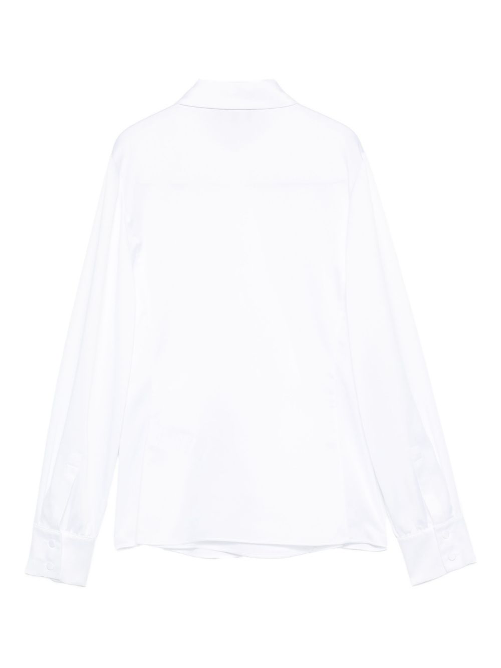 Emporio Armani Wrap-front button-detail blouse Emporio Armani
