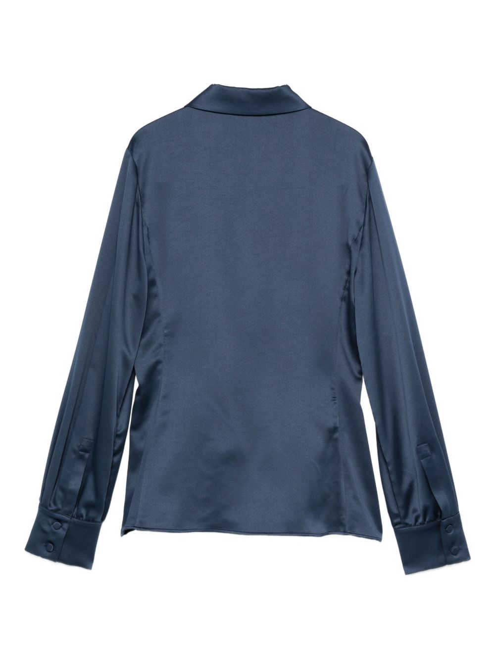 Emporio Armani Satin wrap blouse Emporio Armani