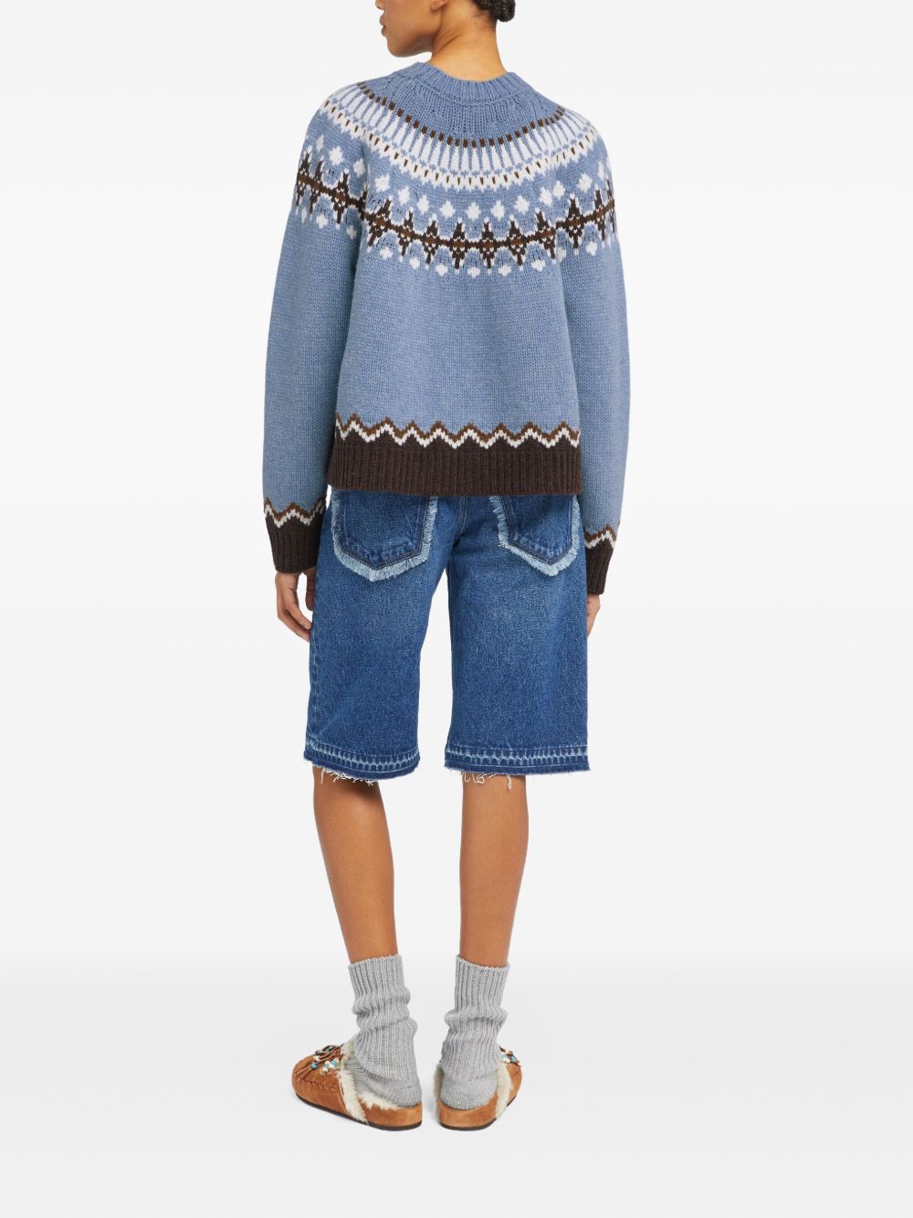 Alanui Sweaters Clear Blue Alanui