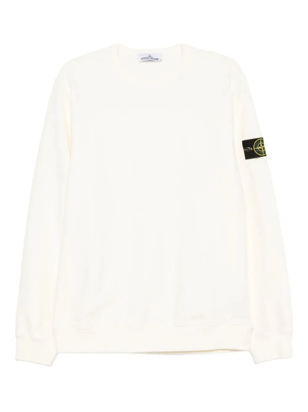 Stone Island Sweaters Ivory Stone Island