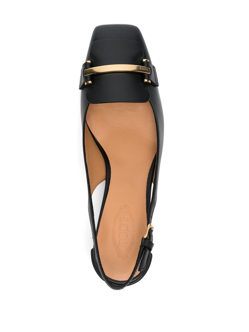 Tod's Leather Slingback Pump Tod'S