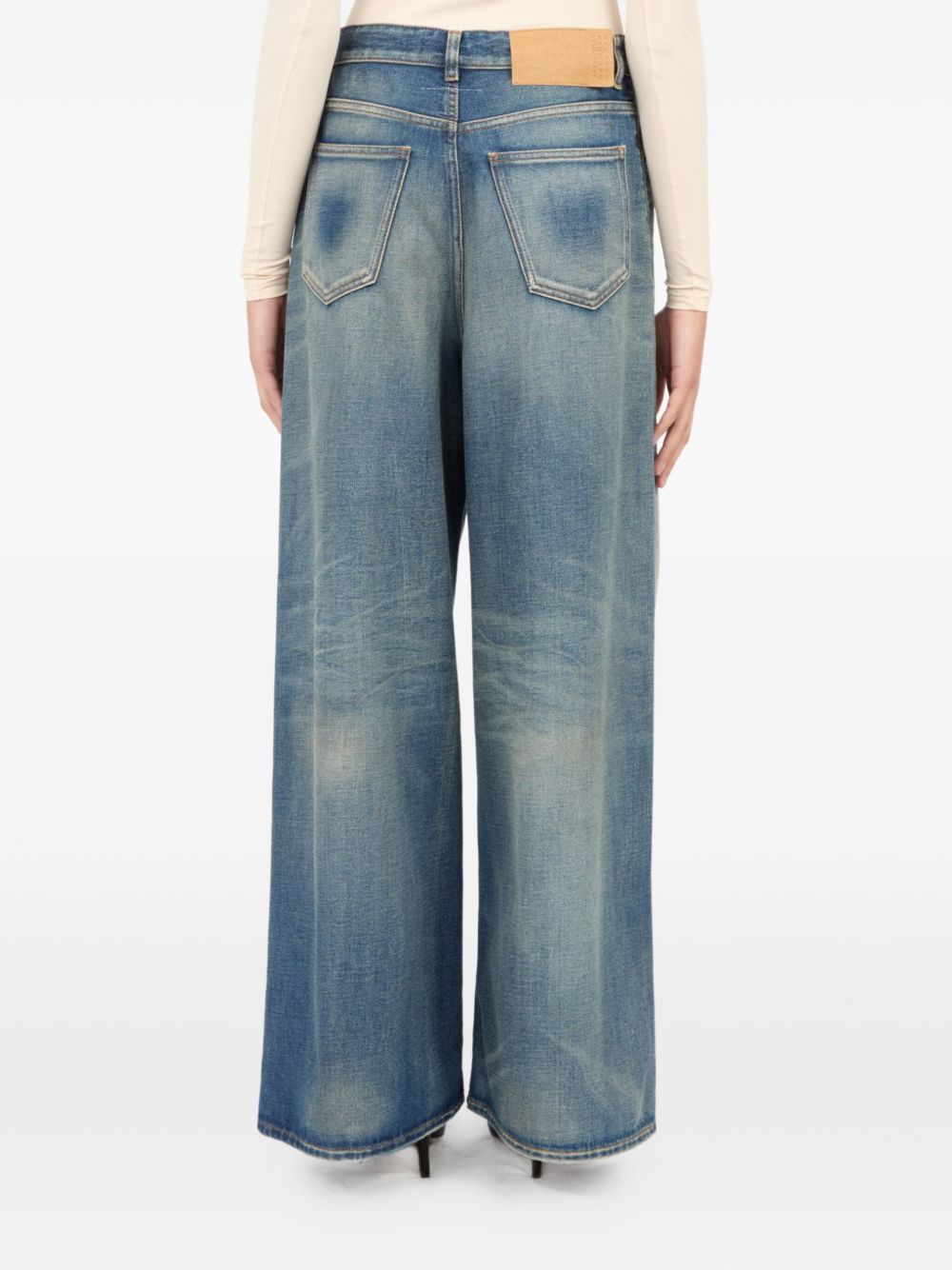MM6 Maison Margiela Jeans Clear Blue MM6 Maison Margiela