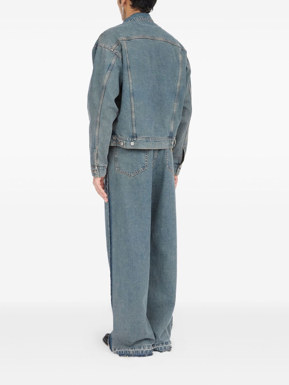 MM6 Maison Margiela Coats Clear Blue MM6 Maison Margiela