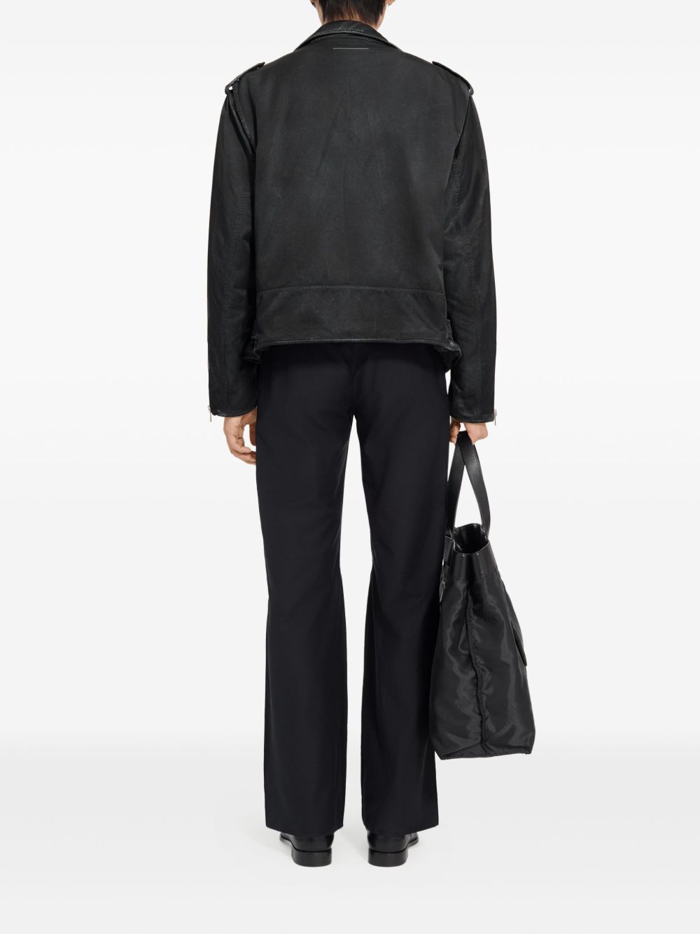 MM6 Maison Margiela Jackets Black - Gallerias