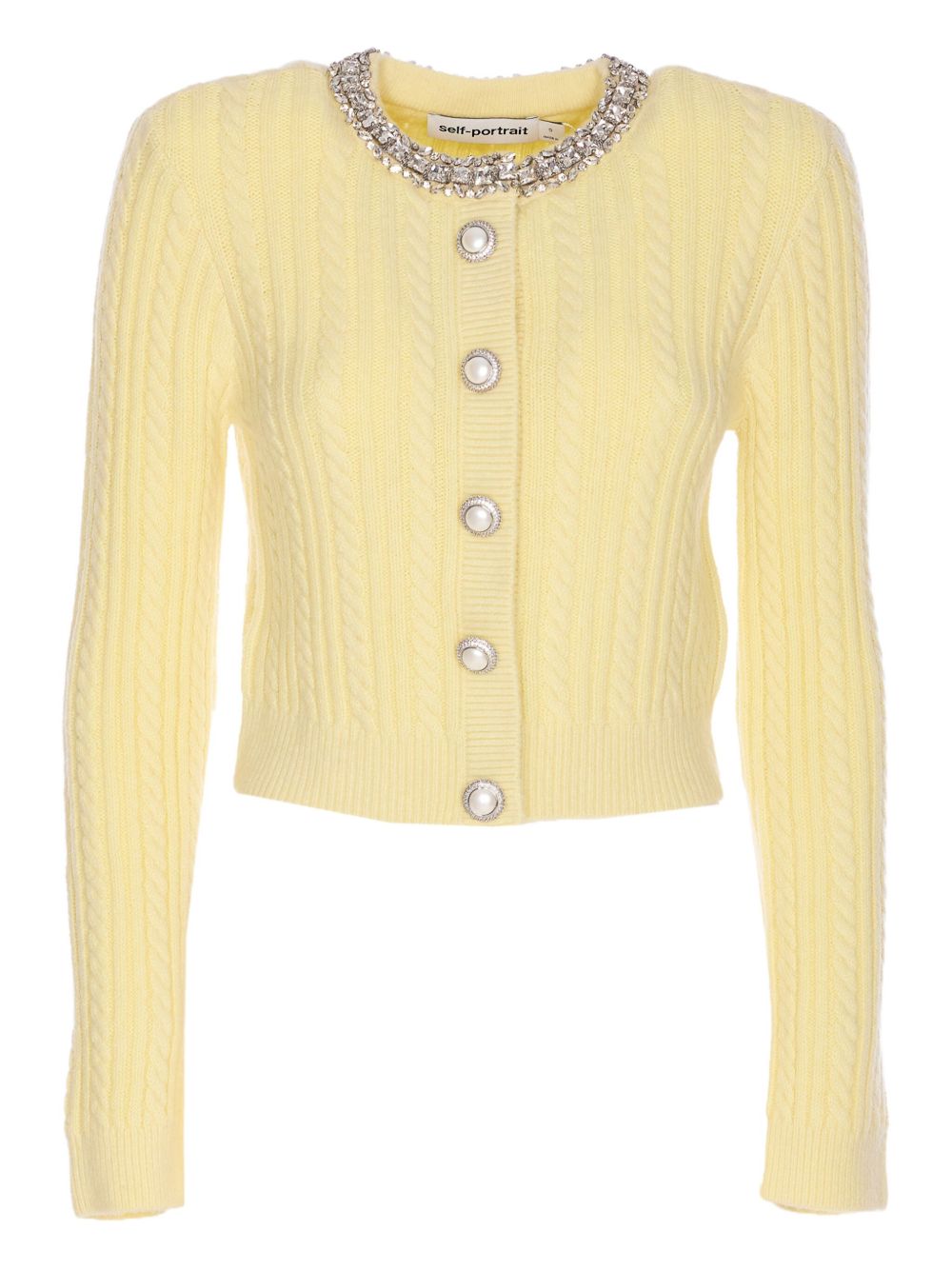 Self-portrait Sweaters Yellow Self-Portrait