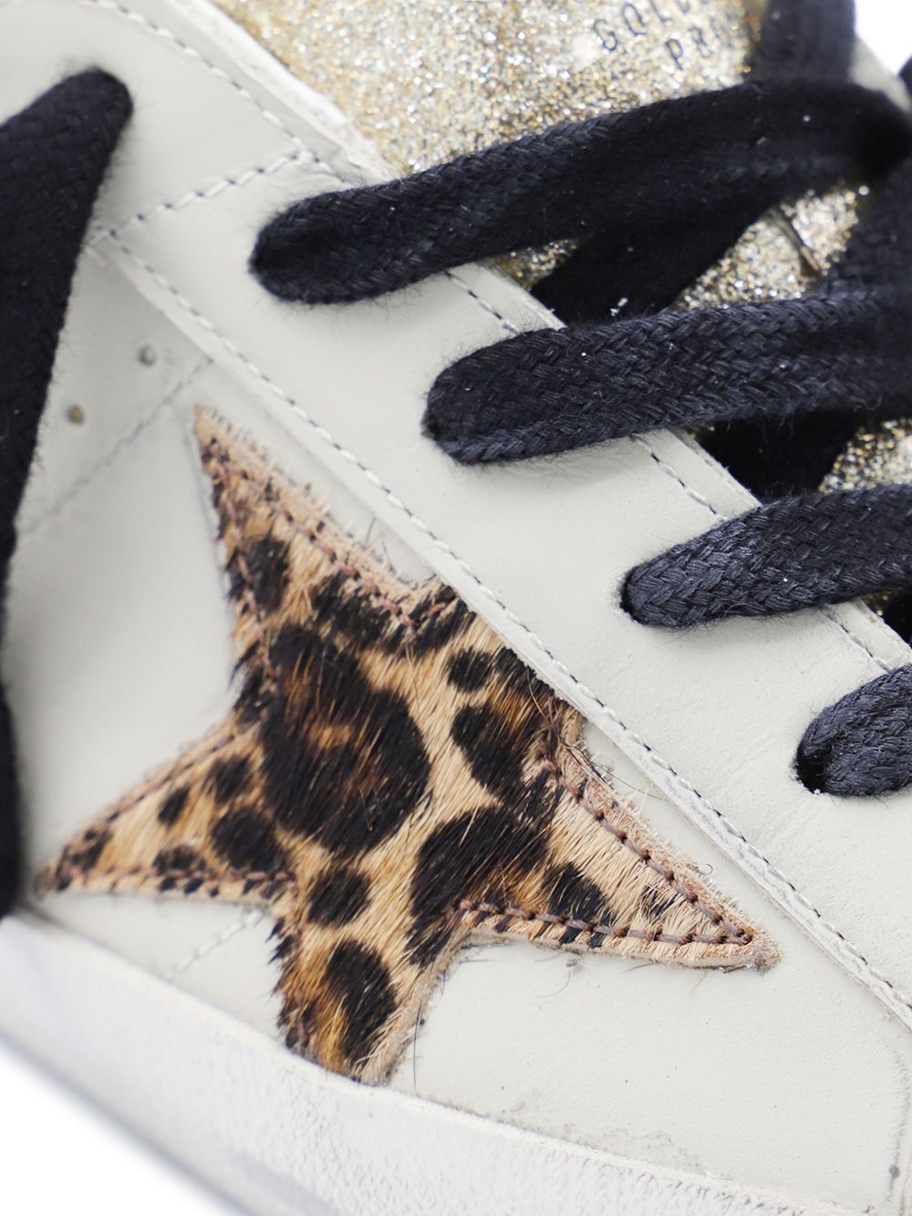 Golden Goose Super-Star glittered sneakers Golden Goose