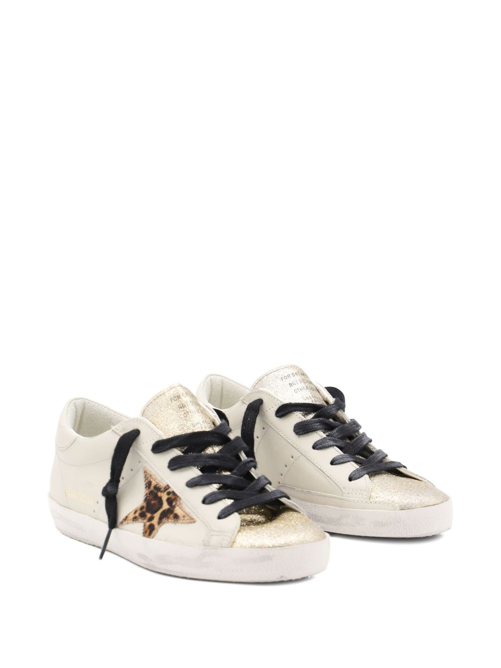 Golden Goose Super-Star glittered sneakers Golden Goose