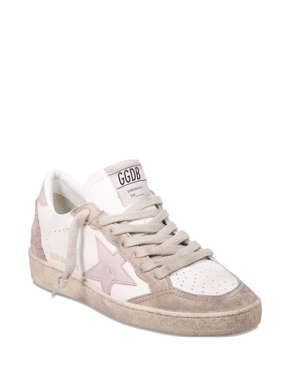 Golden Goose Ball Star suede-insert sneakers Golden Goose