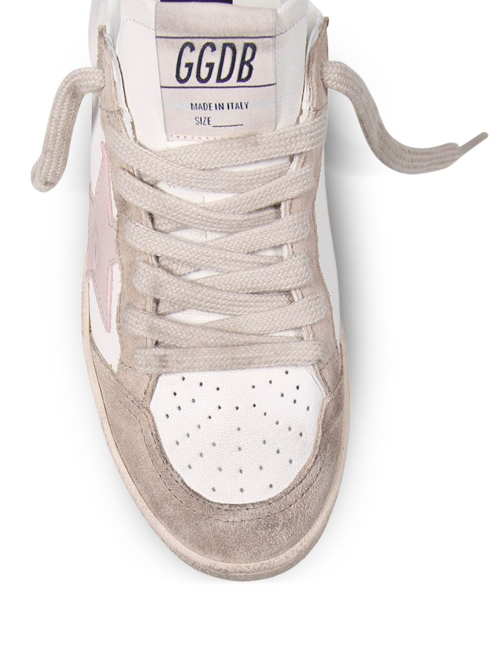 Golden Goose Ball Star suede-insert sneakers Golden Goose