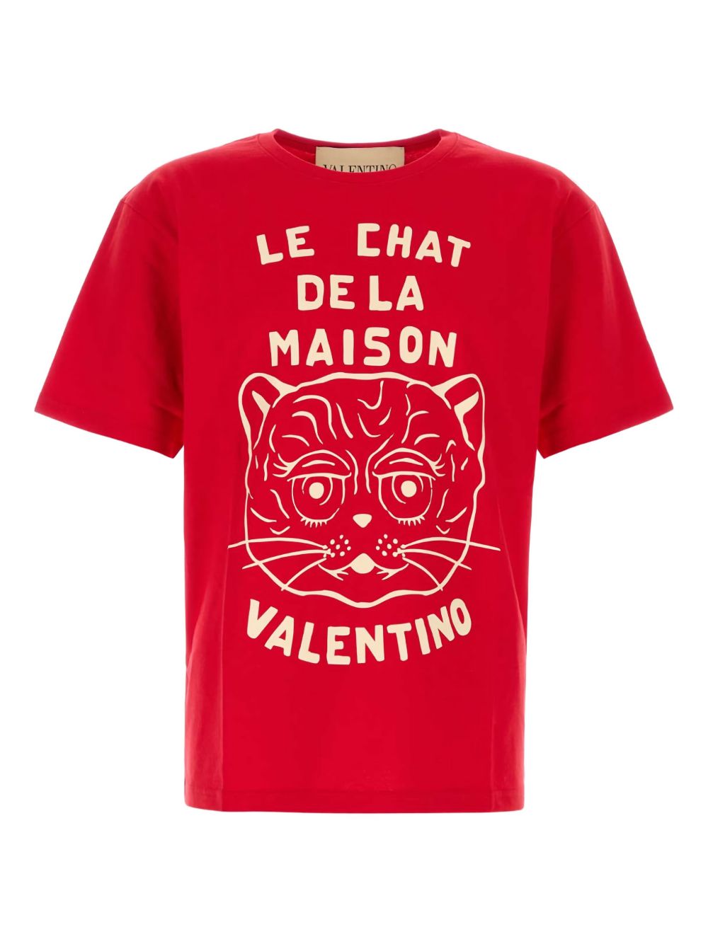 Valentino Chat De La Maison-print T-shirt Valentino
