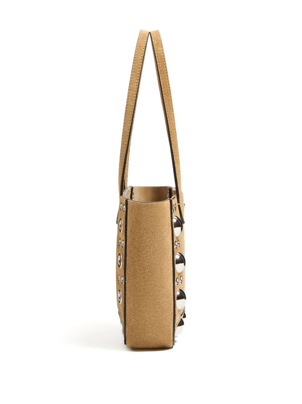 Valentino Garavani Nellcôte Mini Suede Shopping Bag Valentino Garavani