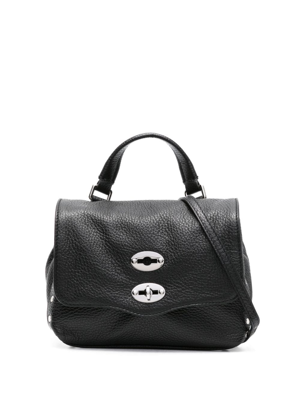 Zanellato Baby Postina Messenger Bag In Tumbled Leather Zanellato