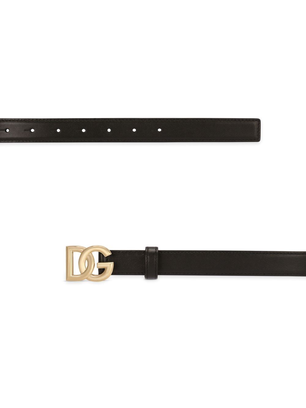 Dolce & Gabbana DG Logo leather belt Dolce & Gabbana