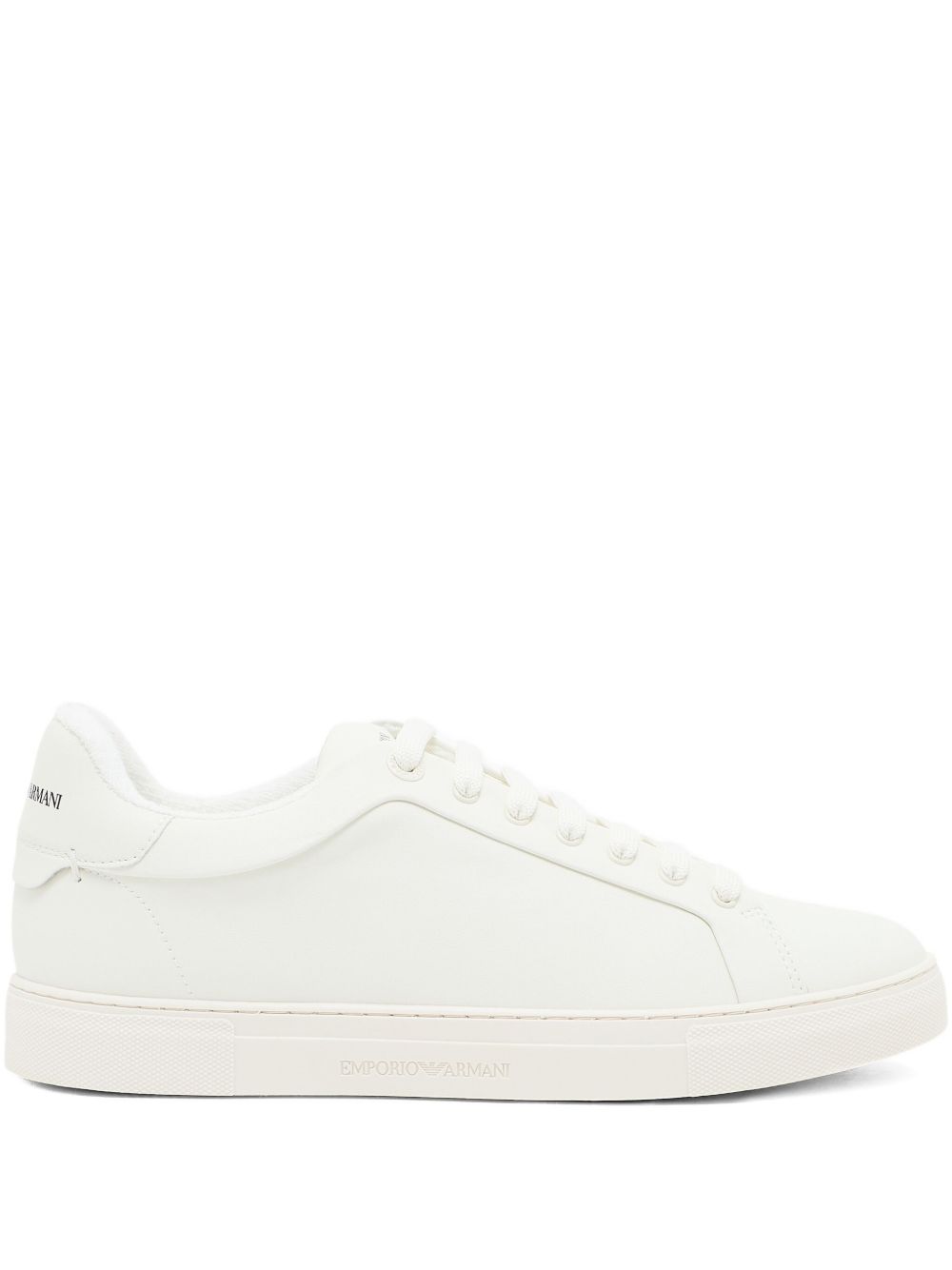 EMPORIO ARMANI EXCLUSIVE Supple leather sneakers EMPORIO ARMANI EXCLUSIVE