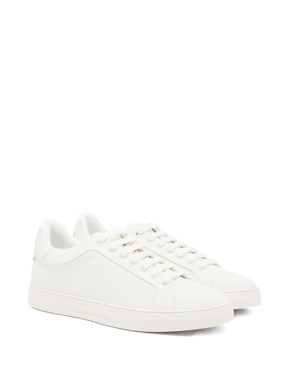 EMPORIO ARMANI EXCLUSIVE Supple leather sneakers EMPORIO ARMANI EXCLUSIVE