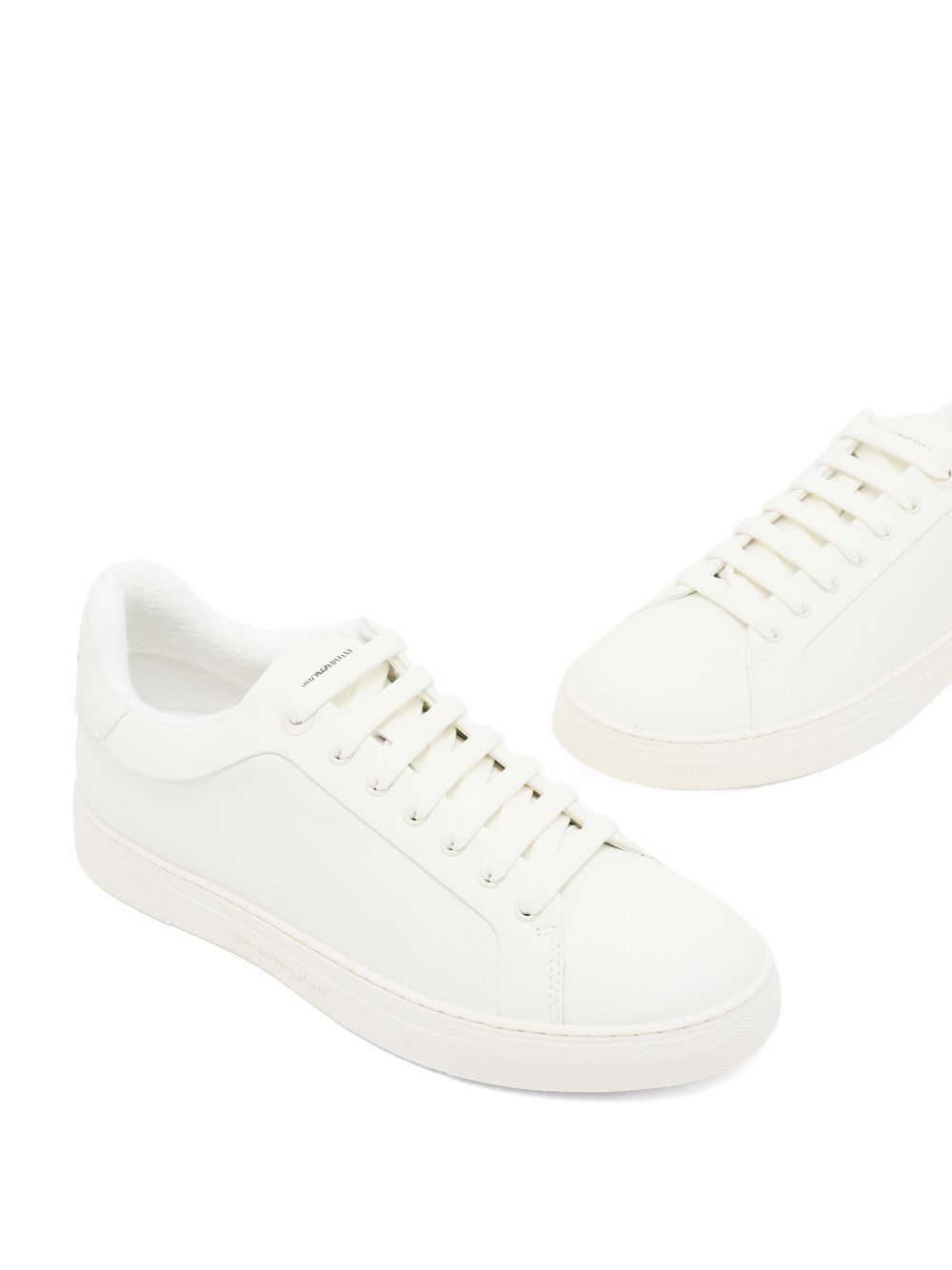EMPORIO ARMANI EXCLUSIVE Supple leather sneakers EMPORIO ARMANI EXCLUSIVE