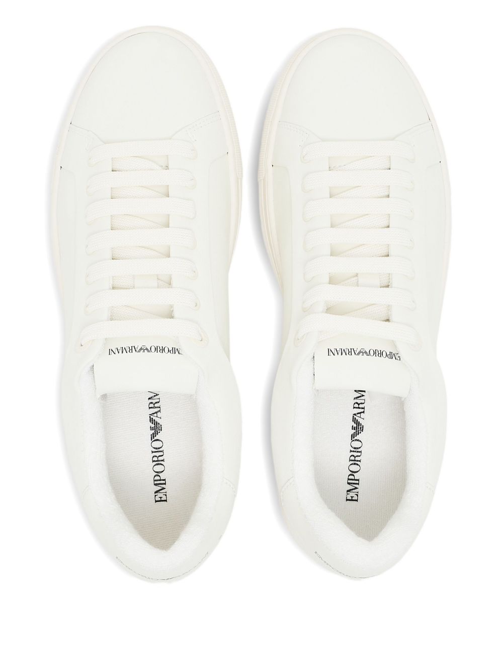 EMPORIO ARMANI EXCLUSIVE Supple leather sneakers EMPORIO ARMANI EXCLUSIVE