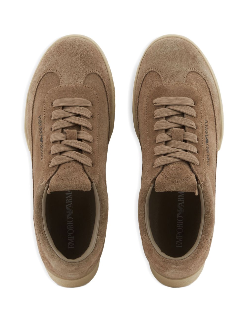 EMPORIO ARMANI CAPSULE Sneakers Brown Emporio Armani