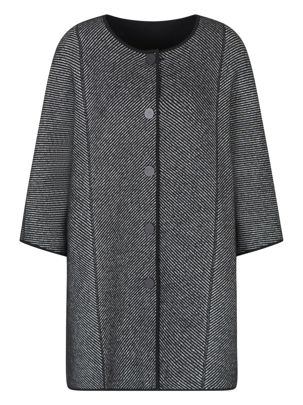 Emporio Armani Cape in double-faced virgin wool fabric stitch Emporio Armani