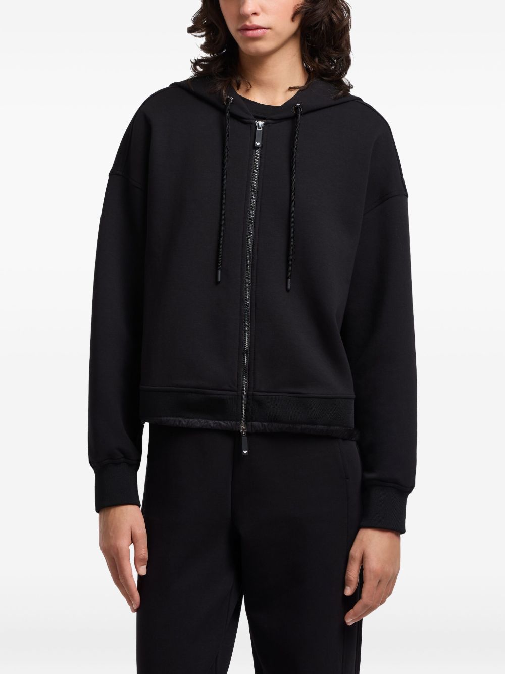 Emporio Armani Capsule Travel Essential Double Jersey Hoodie Emporio Armani