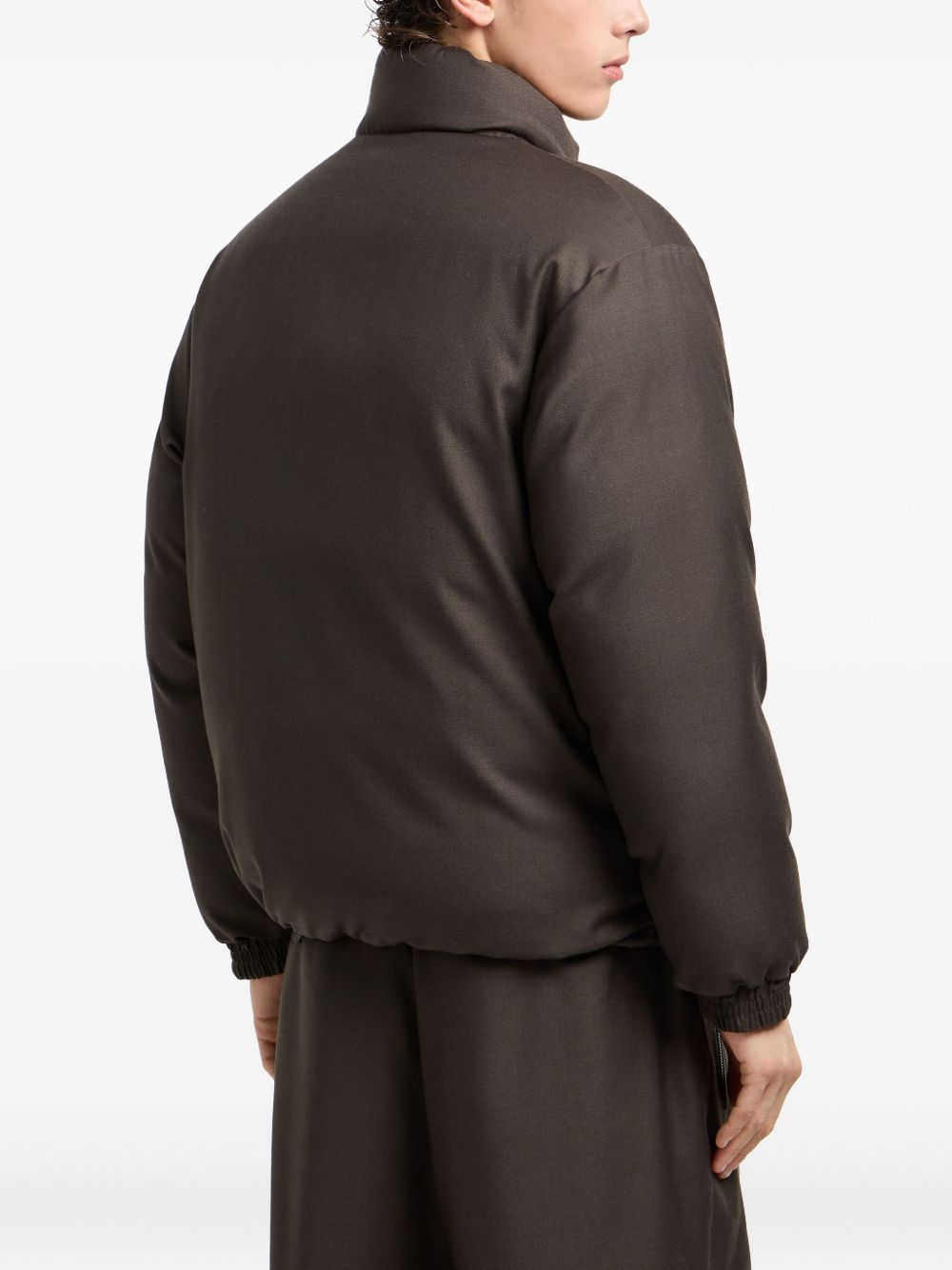 Emporio Armani Reversible high-neck padded jacket Emporio Armani