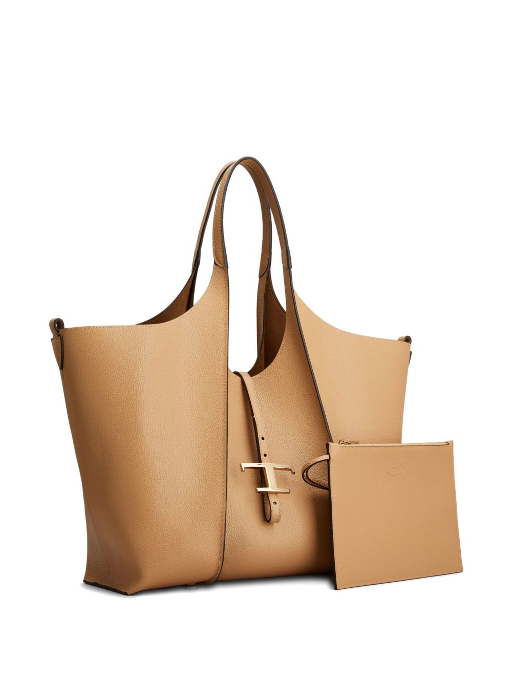 Tod's T Timeless Medium Leather Shopping Bag Tod'S