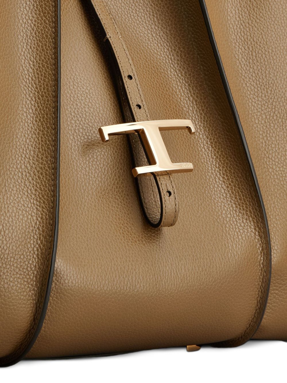 Tod's T Timeless Medium Leather Shopping Bag - Gallerias