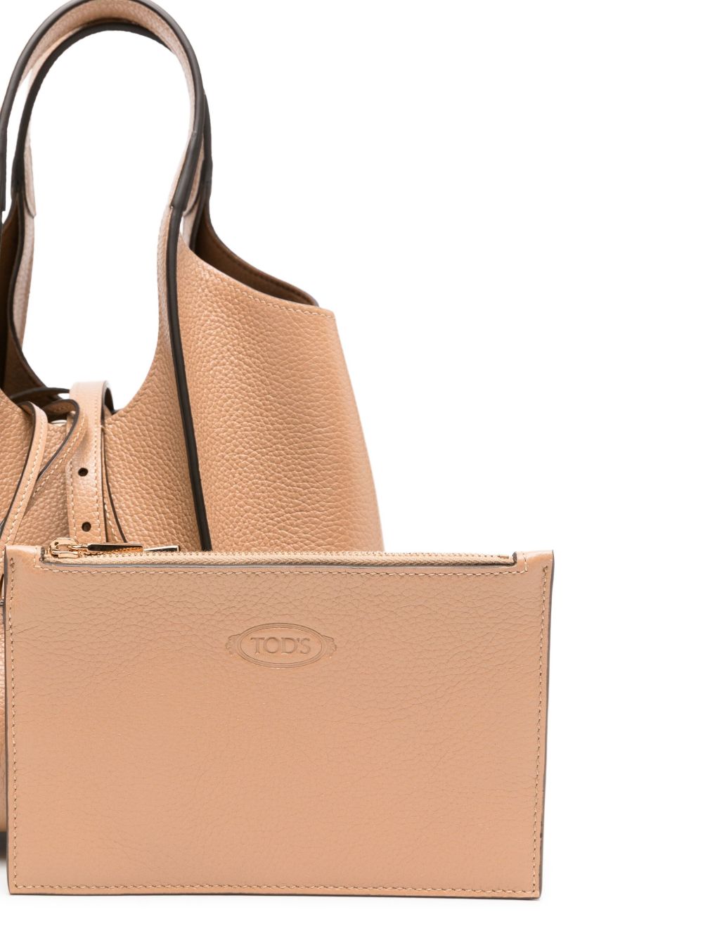 Tod's T Timeless Mini Leather Shopping Bag Tod'S