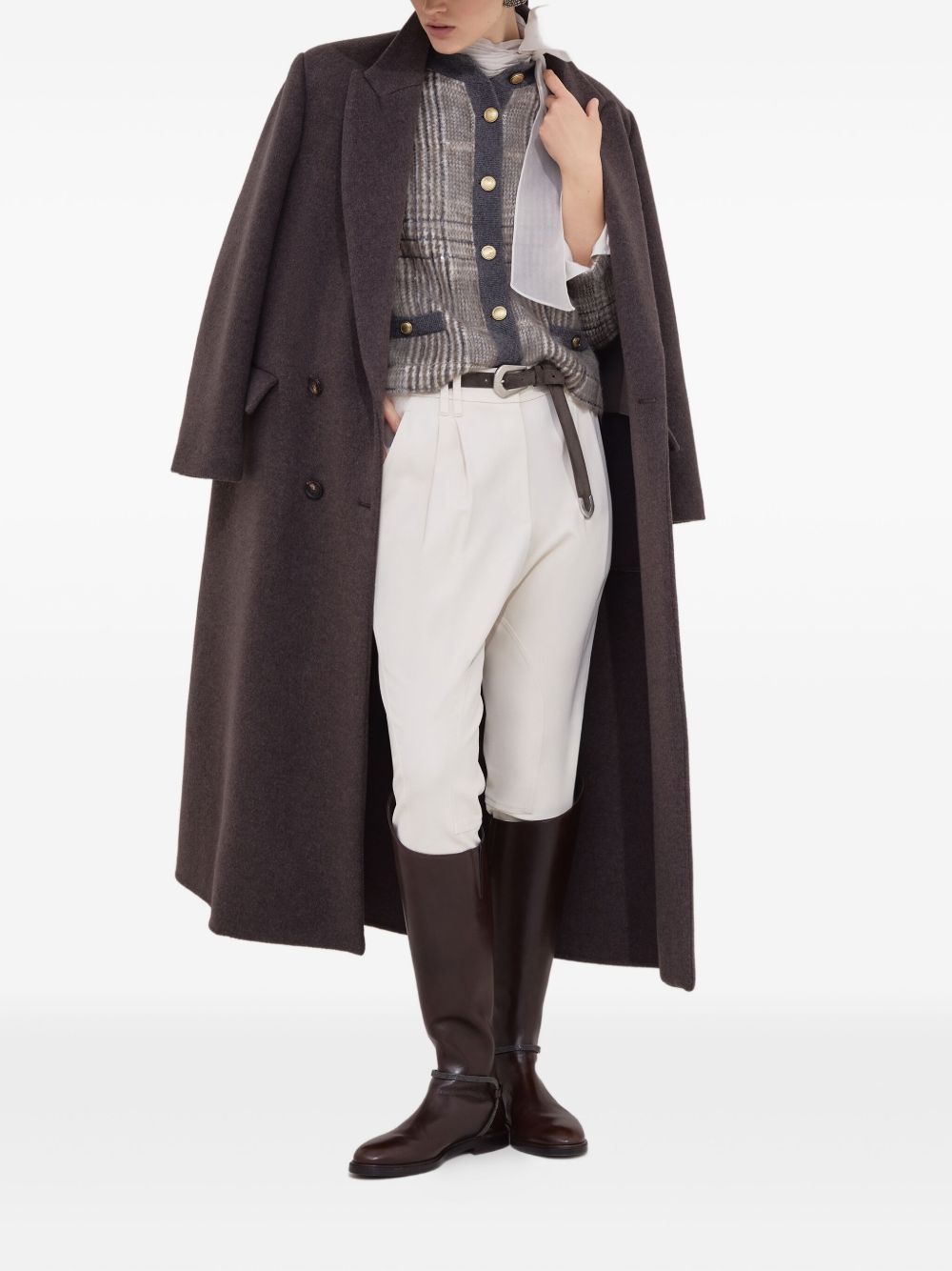 Brunello Cucinelli Pussybow silk blouse Brunello Cucinelli