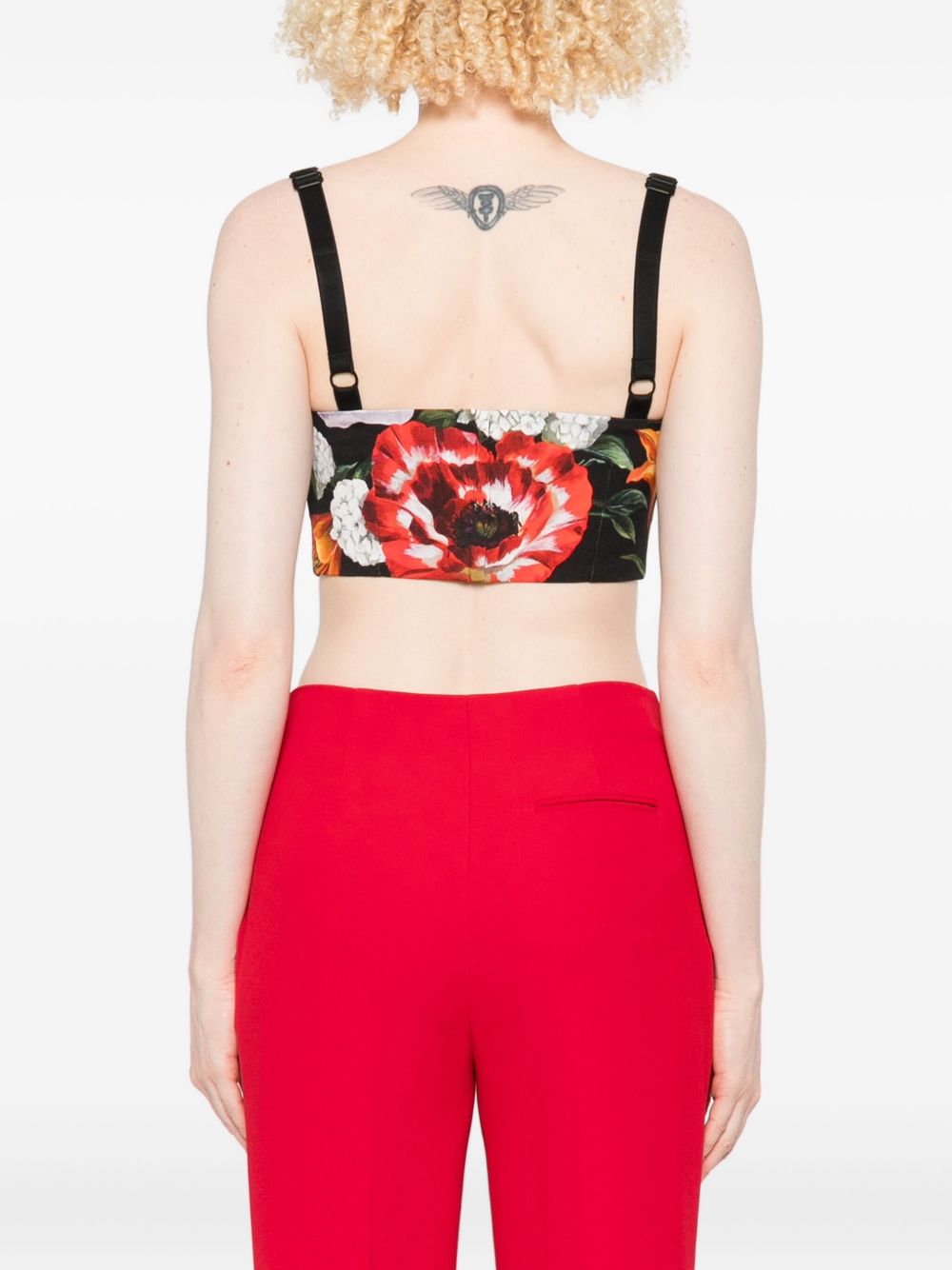 Dolce & Gabbana floral-print Top Dolce & Gabbana